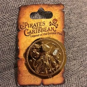 Pirates of the Caribbean Gold Coin Pin